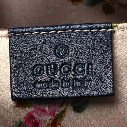Gucci Denim Matelasse Small Pearly GG Marmont Chain Shoulder Bag Blue 6 of 10