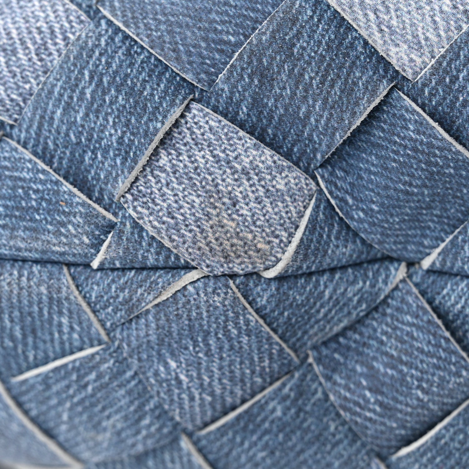 Bottega Veneta Nappa Denim Effect Intrecciato Teen Jodie Hobo Denim 11 of 11