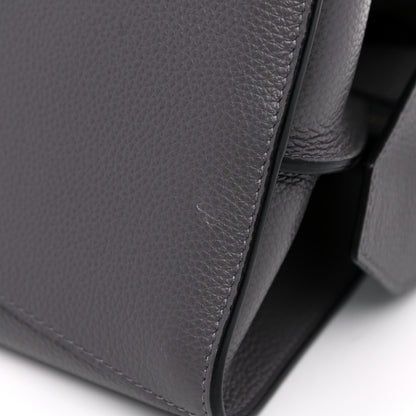 Balenciaga Grained Calfskin Neo Classic Silver Hardware S City Dark Grey 7 of 10