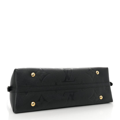 Louis Vuitton Empreinte Monogram Giant CarryAll MM Black 5 of 10