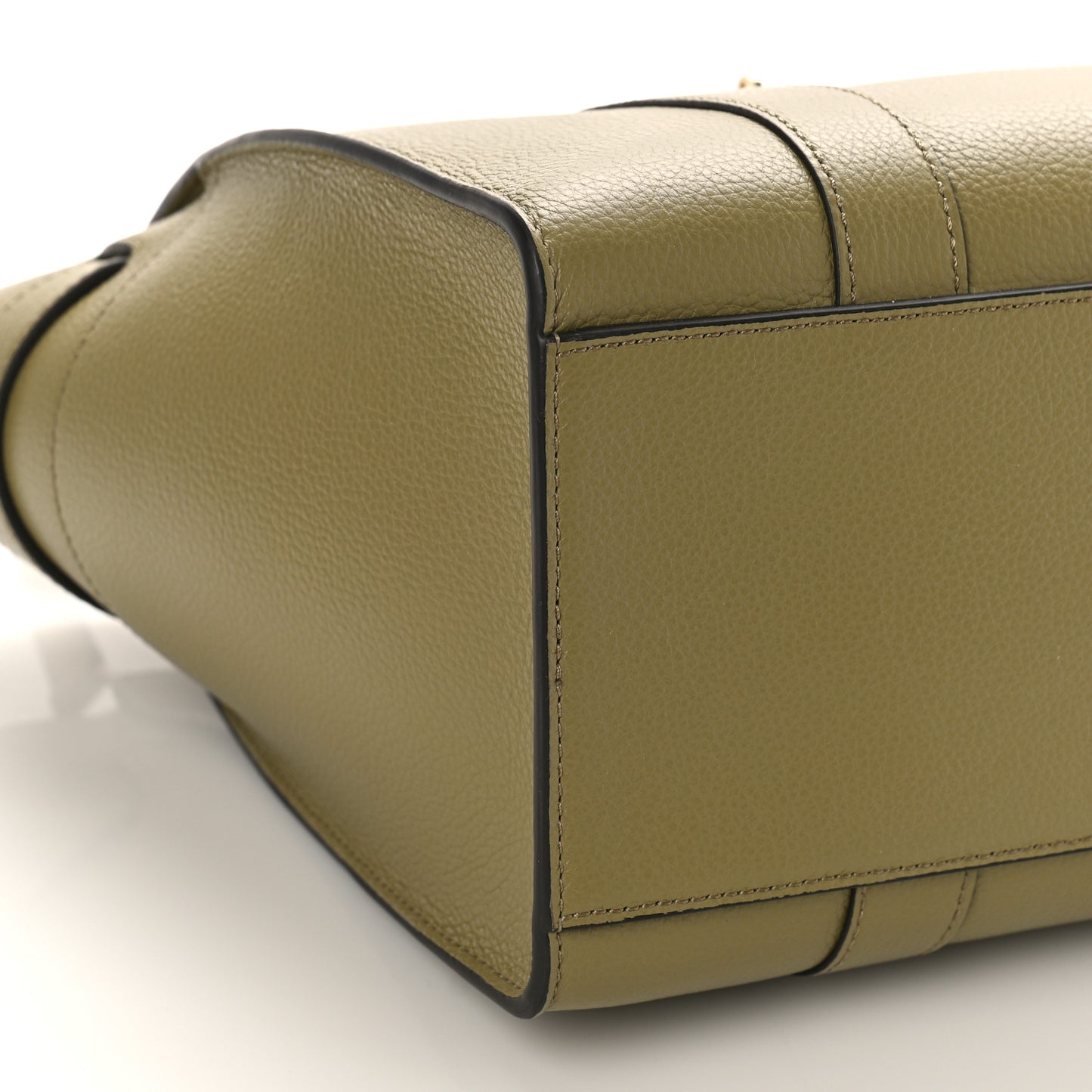 Small Classic Grain Mini Zipped Bayswater Green