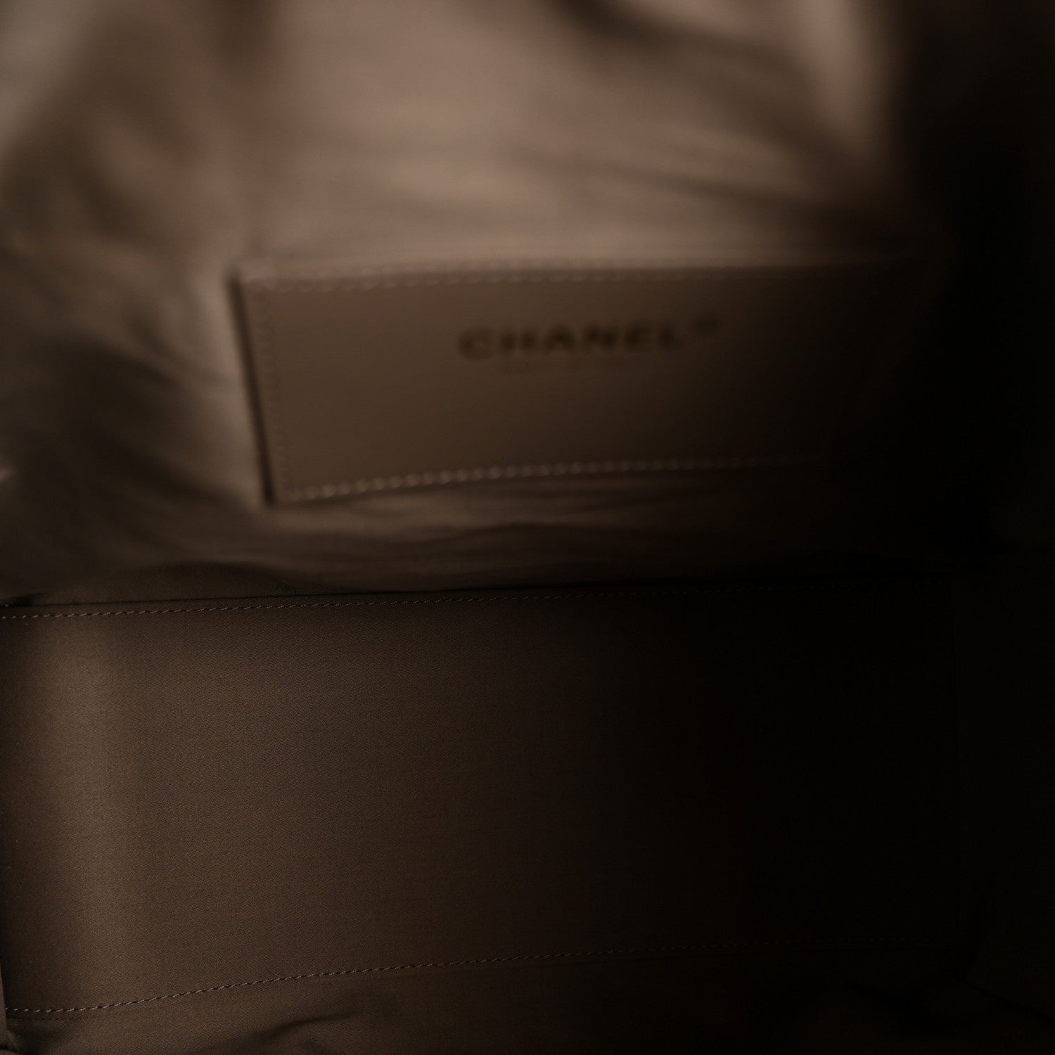 Chanel Suede Quilted Medium Chanel 25 Handbag Grey 6 of 12