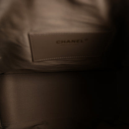 Chanel Suede Quilted Medium Chanel 25 Handbag Grey 6 of 12