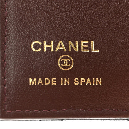 Chanel Caviar Quilted Card Holder Wallet Black 6 of 8