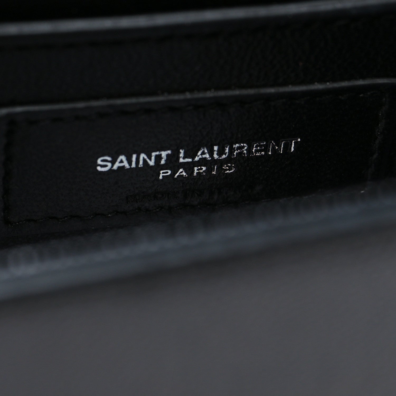 Saint Laurent Grain De Poudre Small Monogram Kate Satchel Black 7 of 10