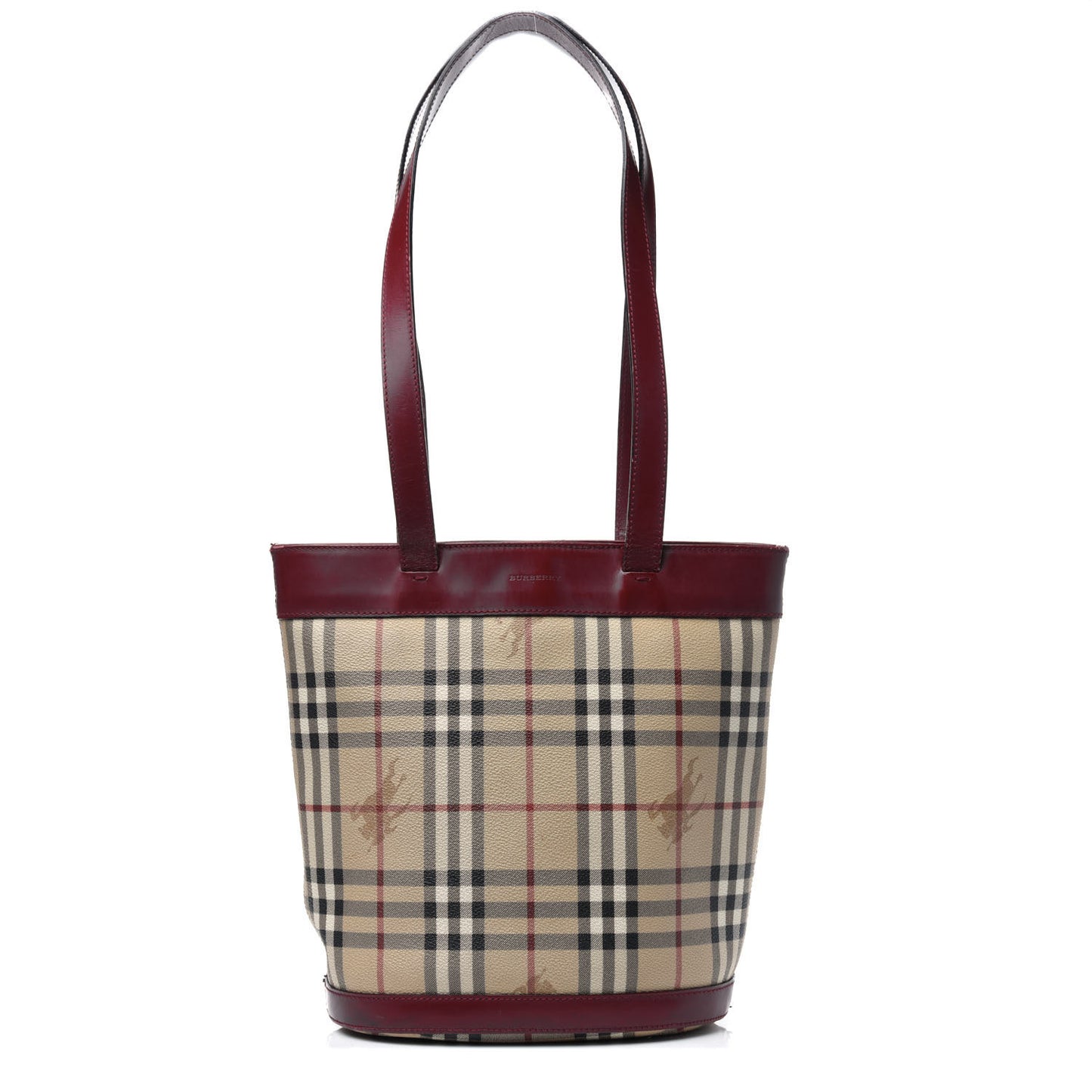 Haymarket Check Shoulder Bag Red