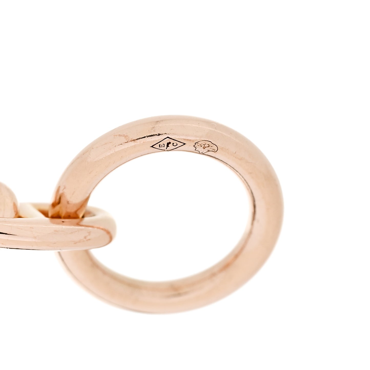 18K Rose Gold TPM Chaine d'Ancre Bracelet