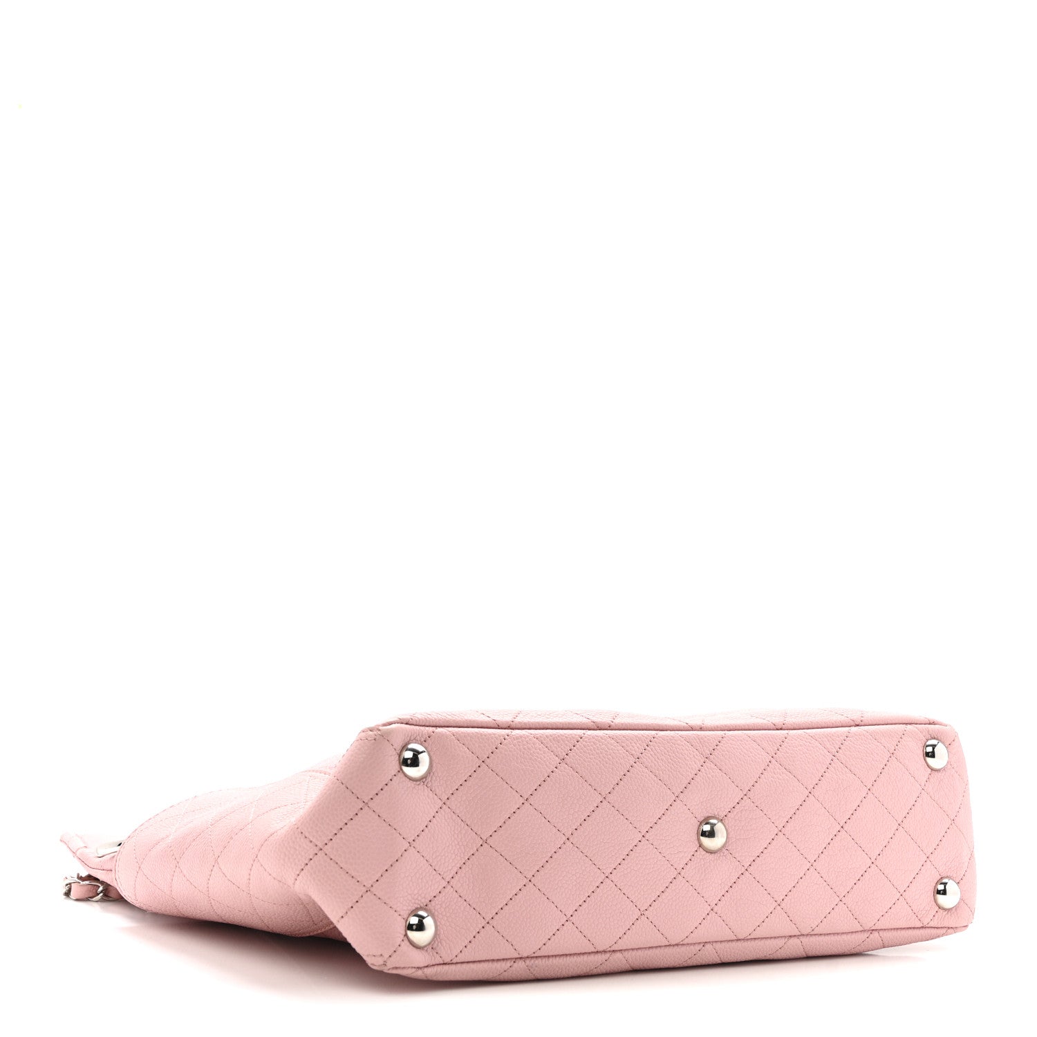 Chanel Caviar Stitched Medium CC Pocket Hobo Pink 4 of 16