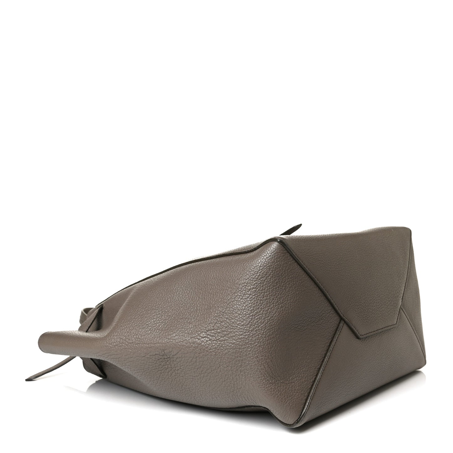 Soft Grained Calfskin Small Belt Cabas Phantom Taupe