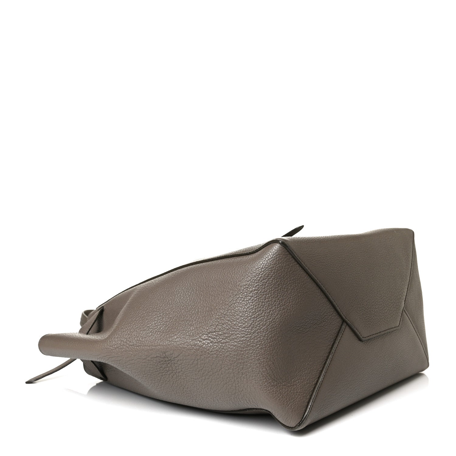 Celine Soft Grained Calfskin Small Belt Cabas Phantom Taupe 4 of 24