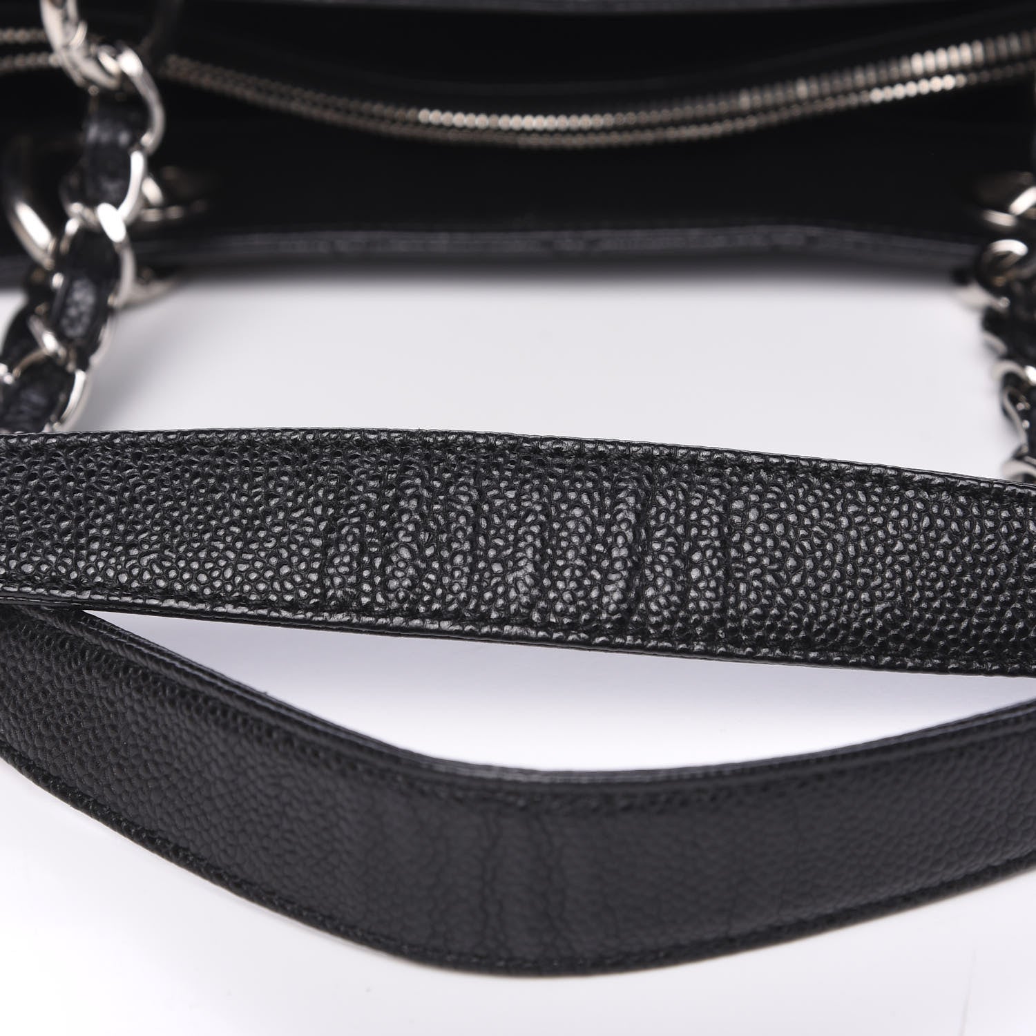 Chanel Caviar Quilted Grand Shopping Tote GST Black 7 of 9