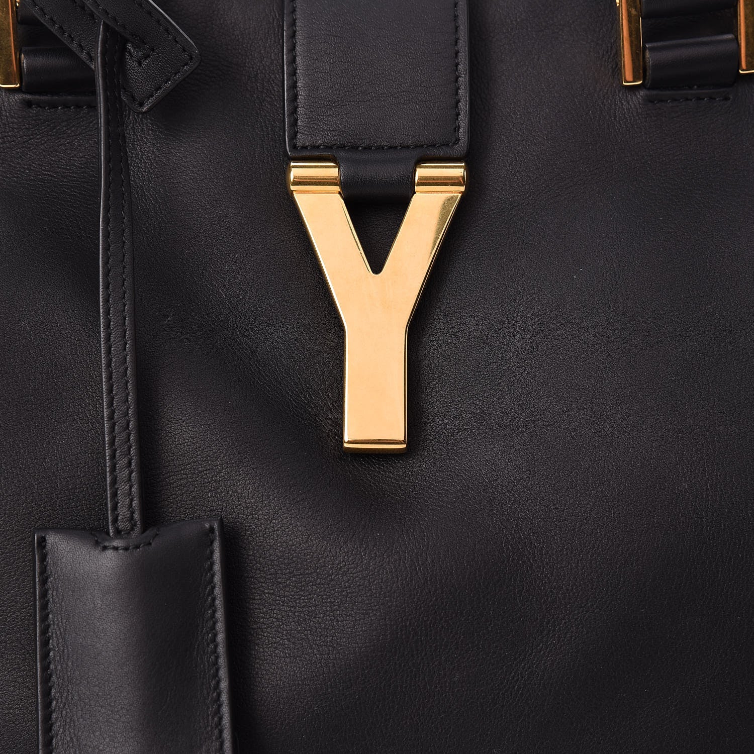 Saint Laurent Calfskin Medium Classic Y Cabas Black 8 of 10