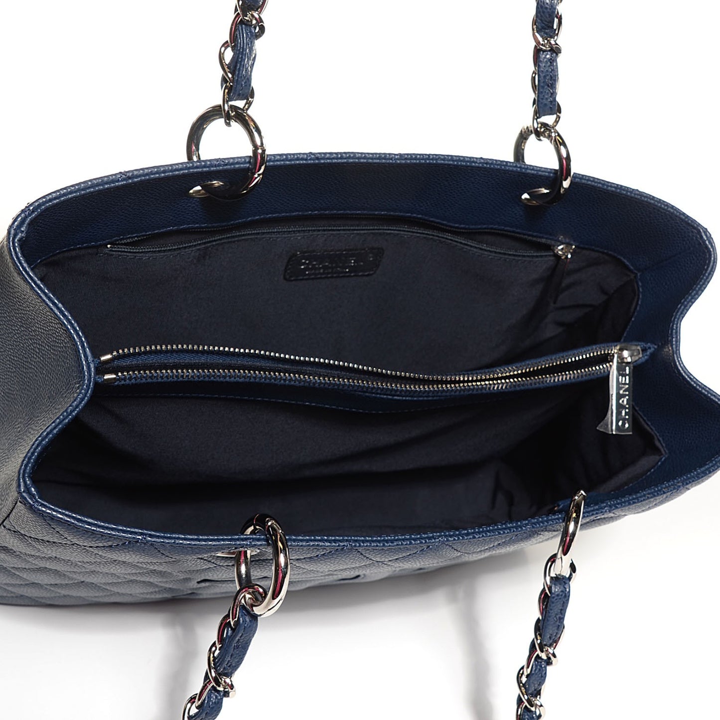 Caviar Grand Shopping Tote GST Navy