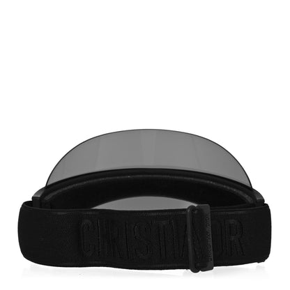 Christian Dior Mirrored DiorClubV1U Sun Visor Black 5 of 8