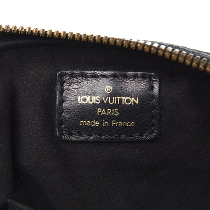 Louis Vuitton Cuir Patent Embossed Monogram Stephen Bag Grey 8 of 18