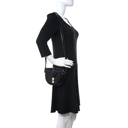 Celine Patent Calfskin Besace Small 16 Black 2 of 8
