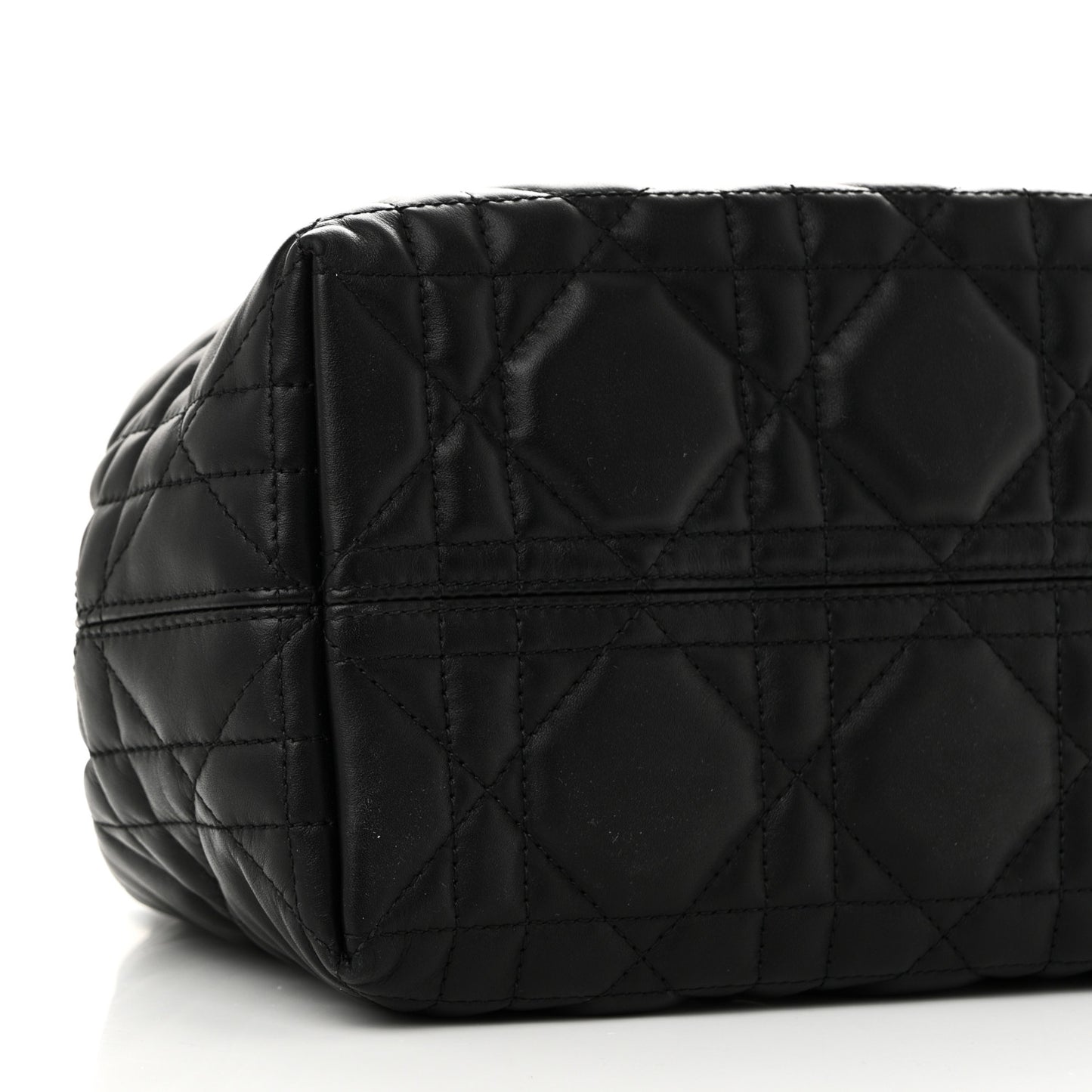 Calfskin Macrocannage Small Toujours Black