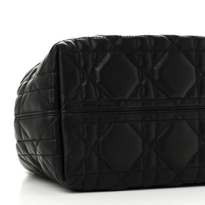 Christian Dior Calfskin Macrocannage Small Toujours Black 9 of 10