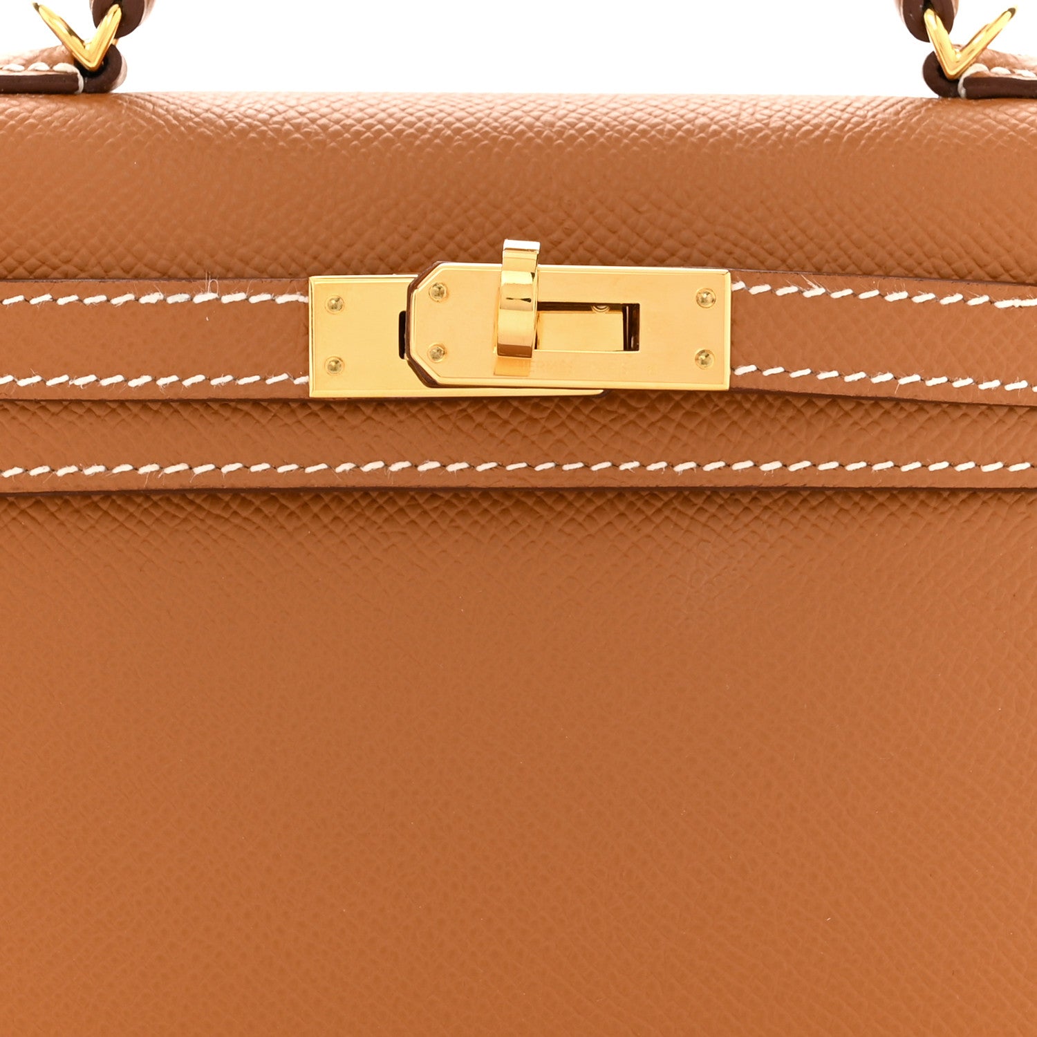 Hermes Epsom Mini Kelly Sellier 20 Gold 8 of 10