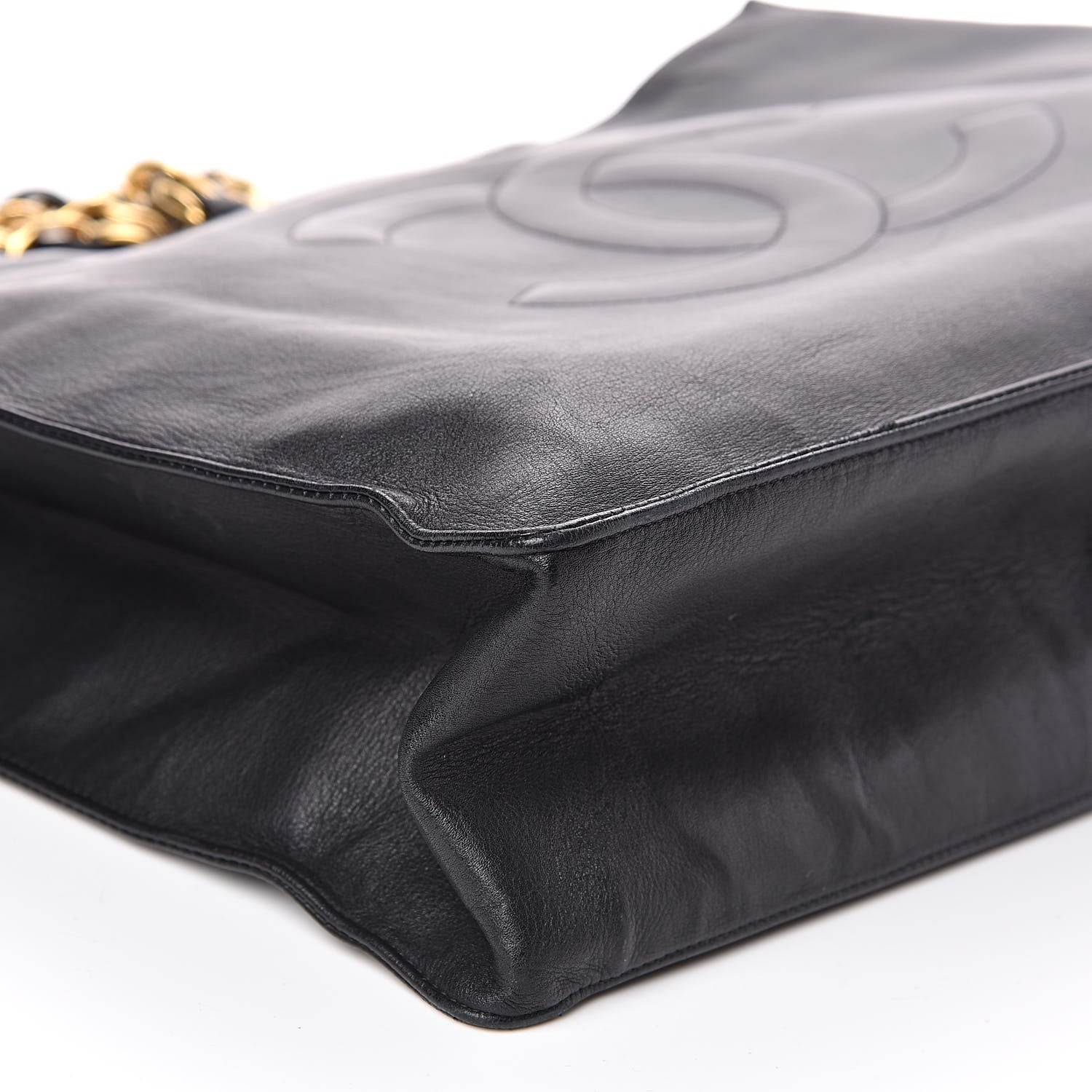 Chanel Lambskin CC Shoulder Bag Black 9 of 17