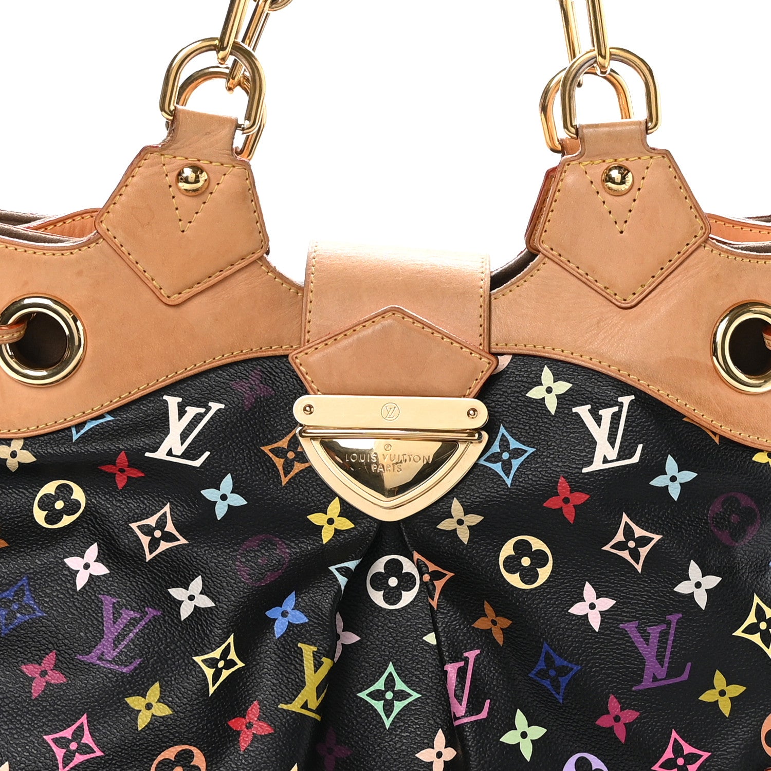 Louis Vuitton Monogram Multicolor Ursula Black 8 of 12