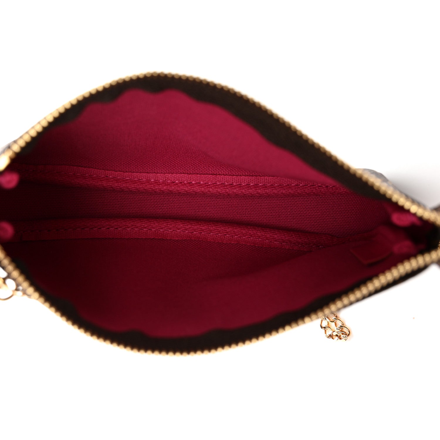 Louis Vuitton Monogram 2020 Christmas Animation Roller Coaster Mini Pochette Accessories Pivoine 5 of 7