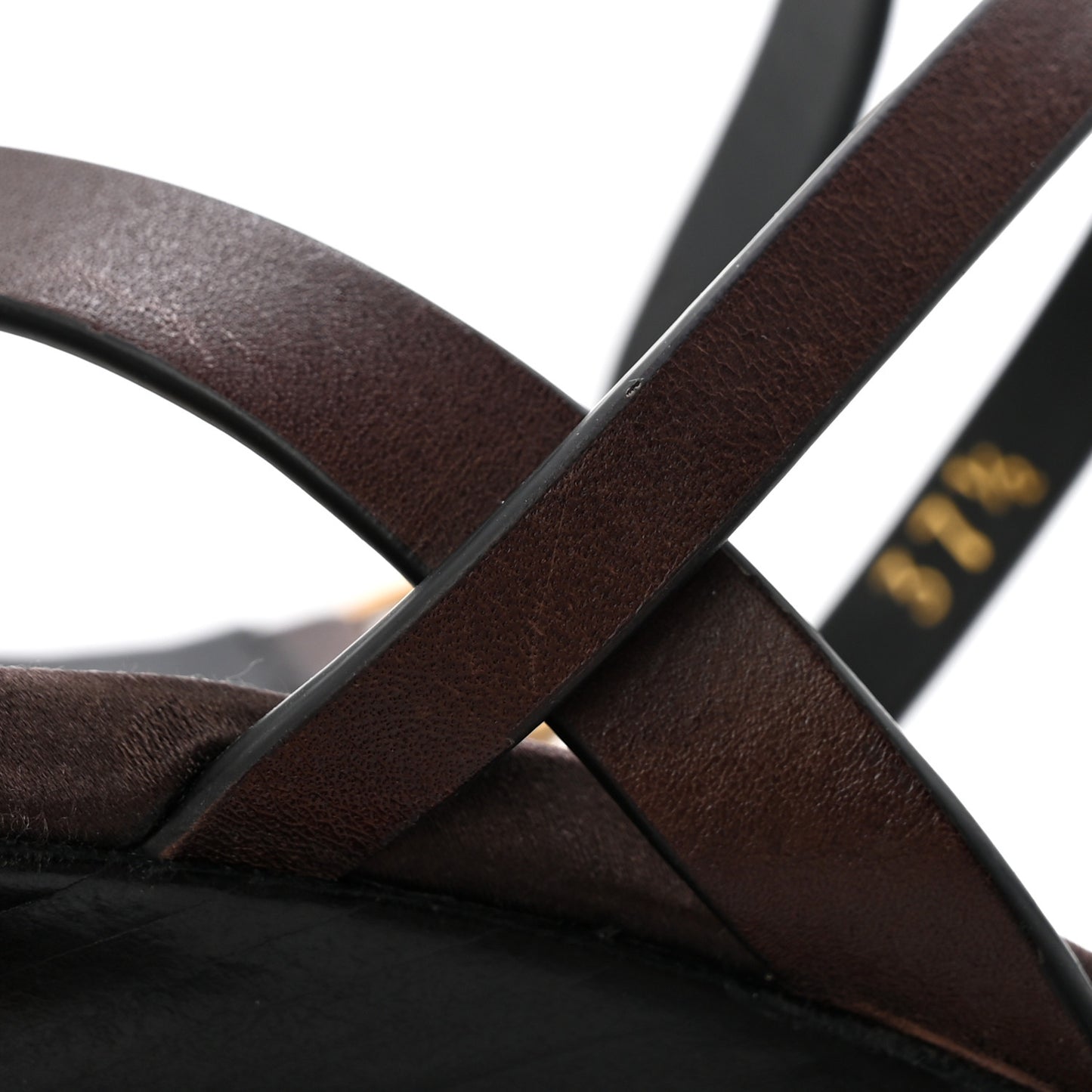 Calfskin Cassandra 90 Wedges 37.5 Ultra Dark Brown