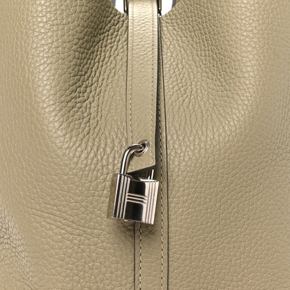 Hermes Taurillon Clemence Picotin Lock 22 MM Sauge 8 of 10