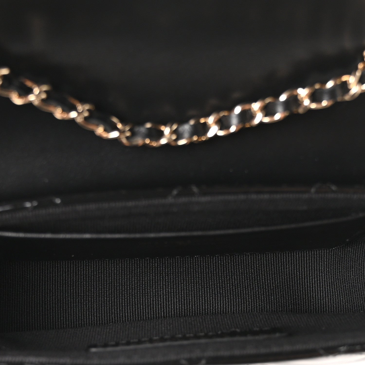 Chanel Patent Calfskin Quilted Mini Flap Black 5 of 11