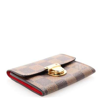 Louis Vuitton Damier Ebene Koala Coin Purse 4 of 6