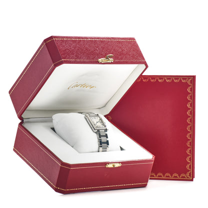 Cartier Stainless Steel 24mm Tank Solo Quartz Watch 5 of 5