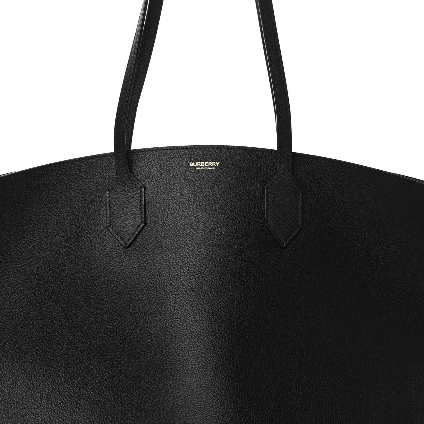 Calfskin Large Society Tote Black