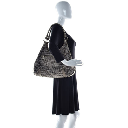 Fendi Zucchino Vachetta Shoulder Bag Caffe Argilla Canna di Fucile 3 of 15