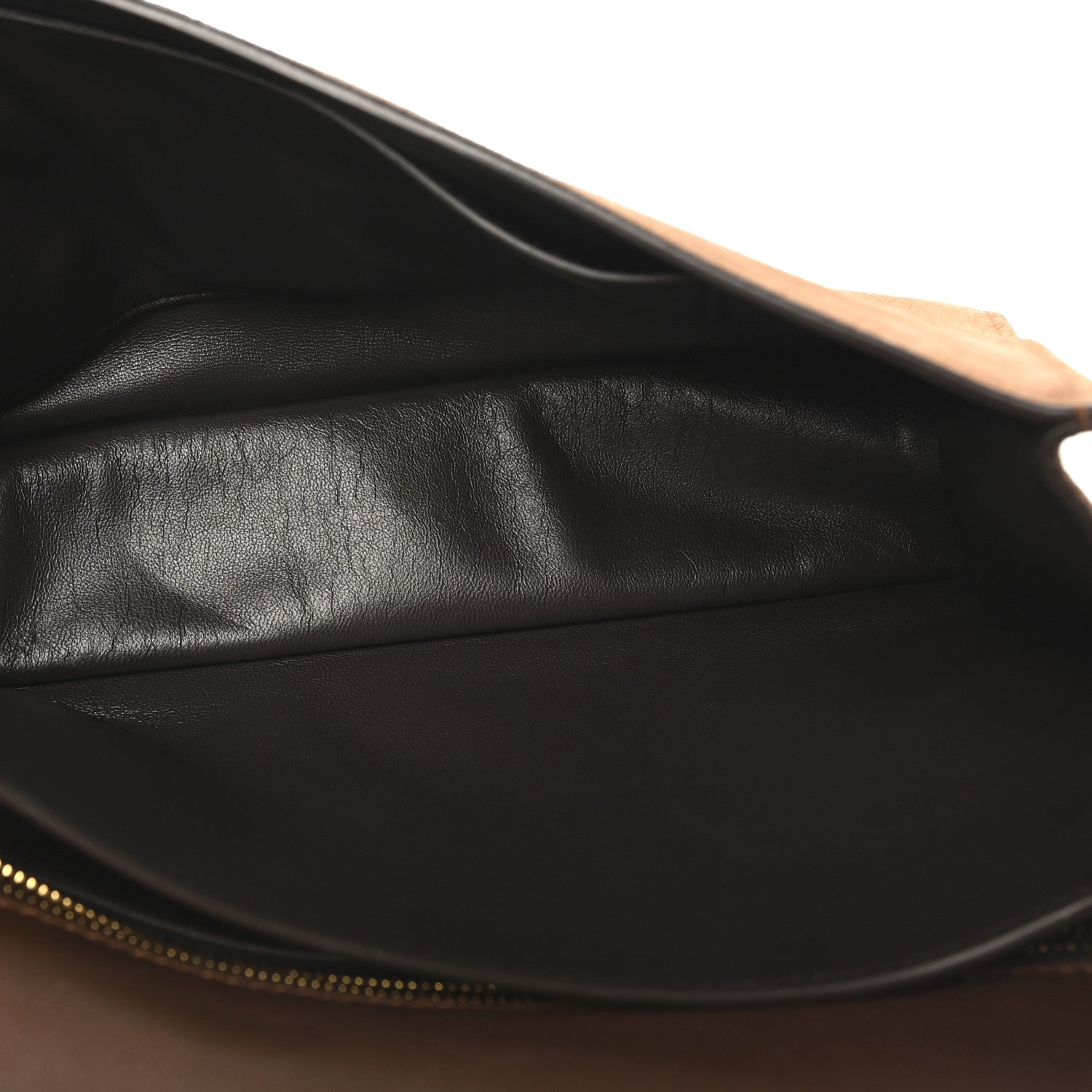 Prada Camoscio Medium Soft Sound Shoulder Bag Cacao 5 of 9