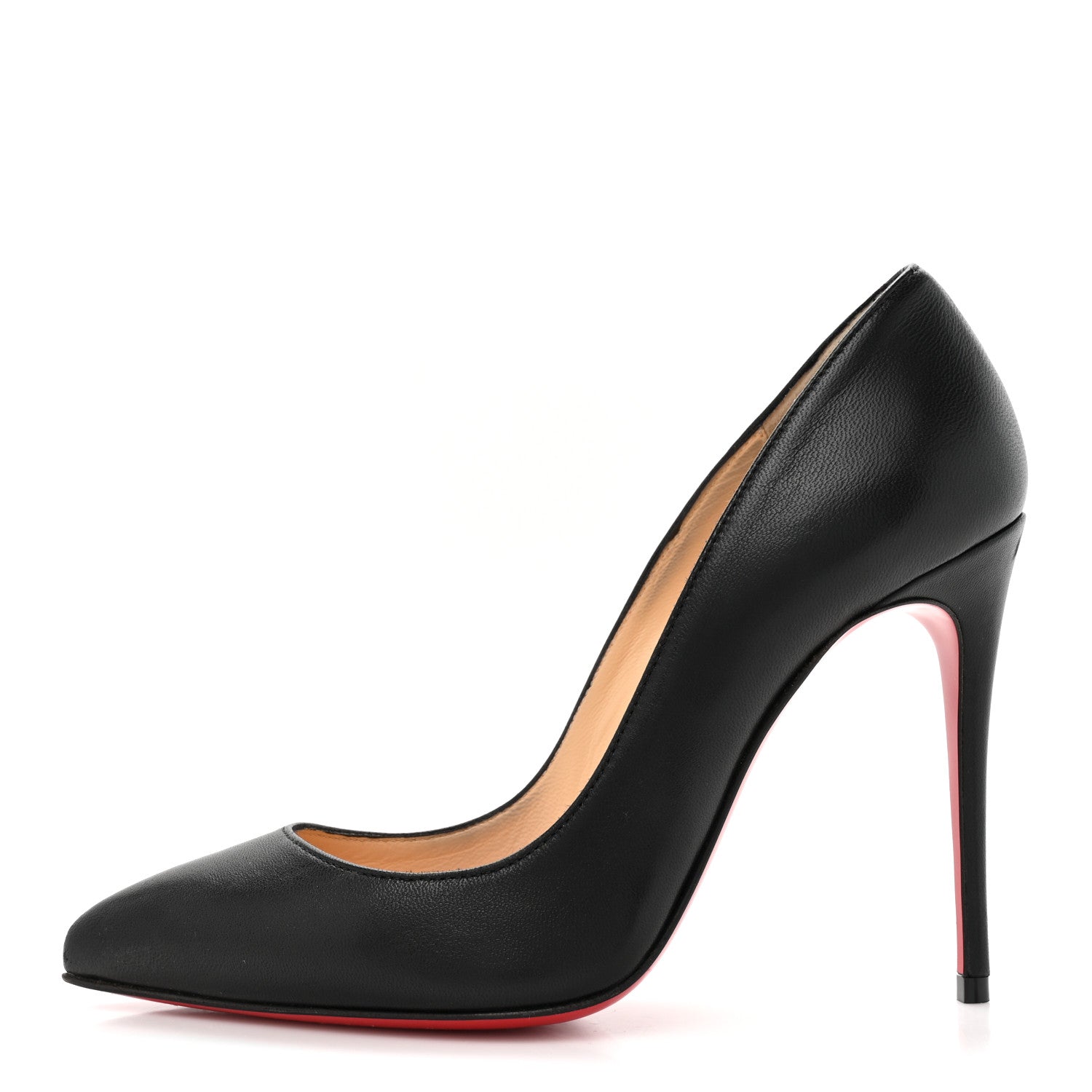 Christian Louboutin Kid Pigalle Follies 100 Pumps 35 Black 1 of 15