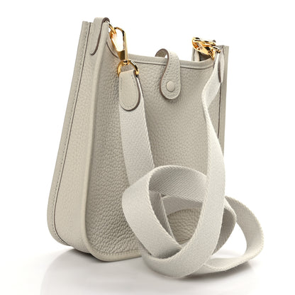 Hermes Taurillon Clemence Amazone Evelyne TPM Beton 3 of 10