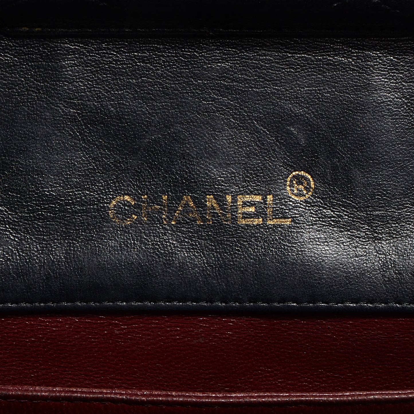 Lambskin Jumbo Single Flap Black