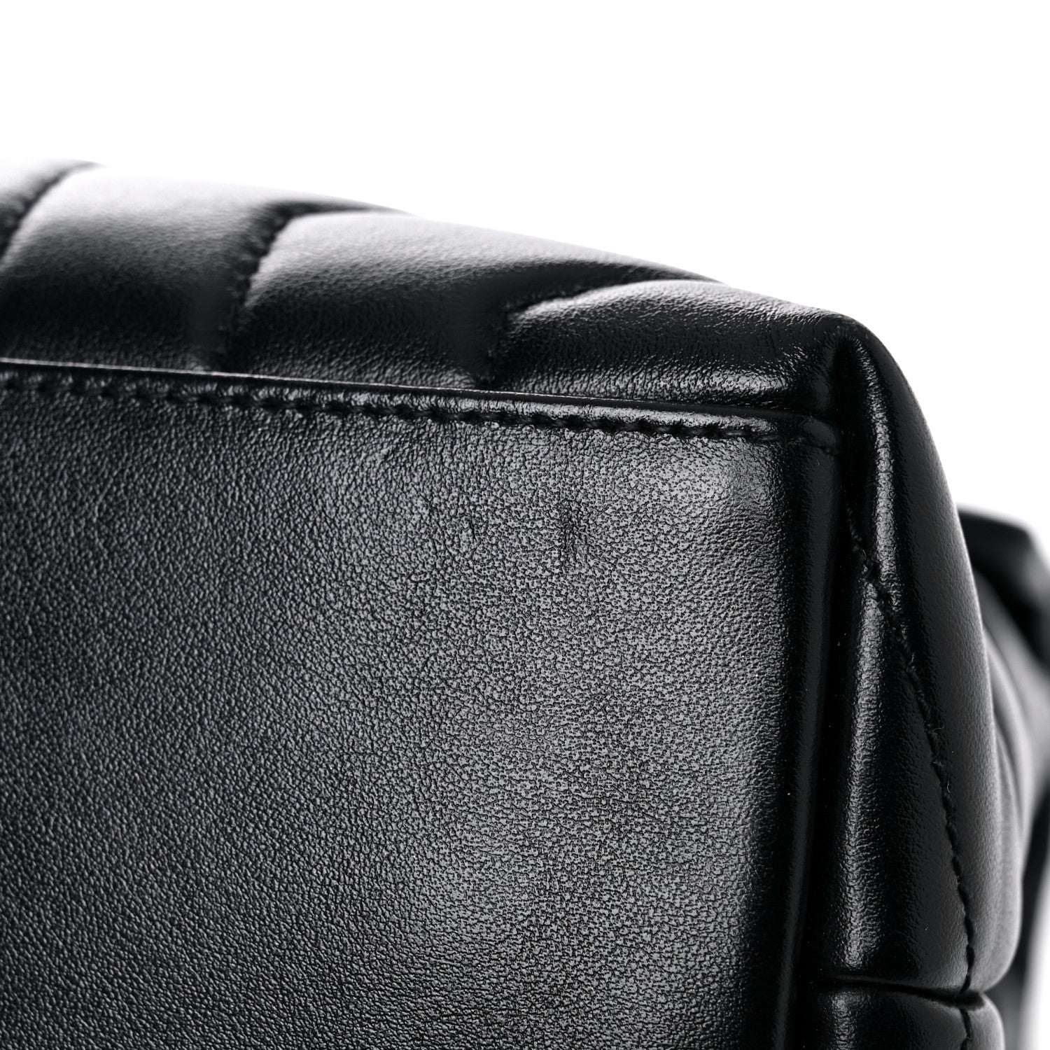 Saint Laurent Calfskin Y Quilted Monogram Medium Loulou Chain Satchel Black 21 of 25