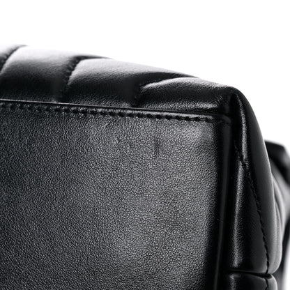 Saint Laurent Calfskin Y Quilted Monogram Medium Loulou Chain Satchel Black 21 of 25