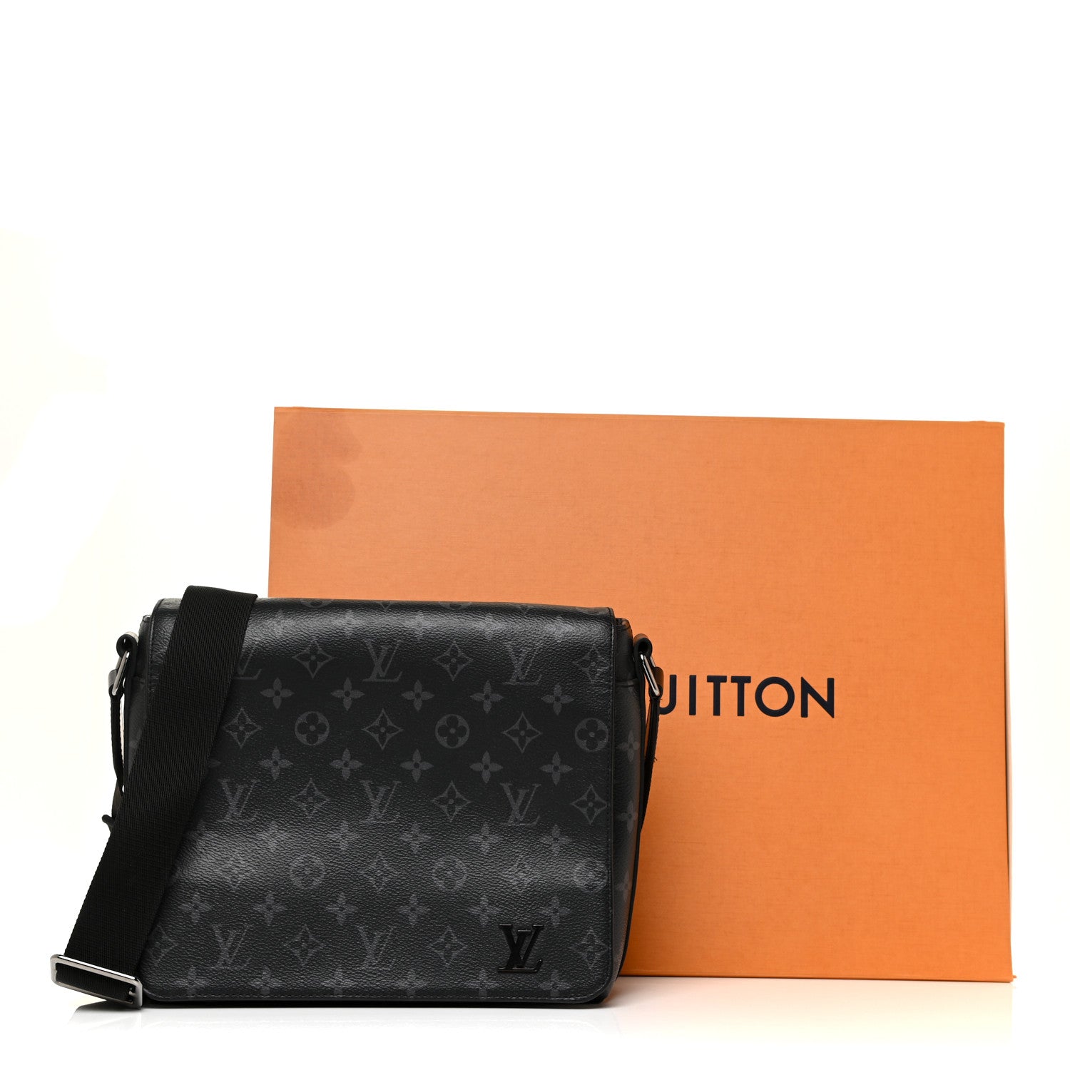 Louis Vuitton Monogram Eclipse District PM Black 14 of 14