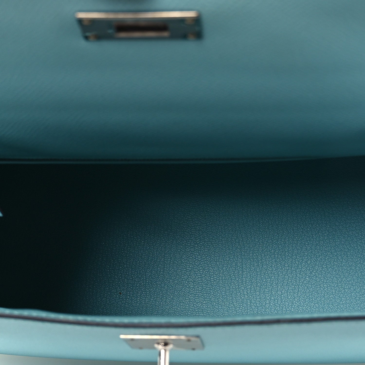 Hermes Epsom Kelly Sellier 28 Bleu Atoll 5 of 13