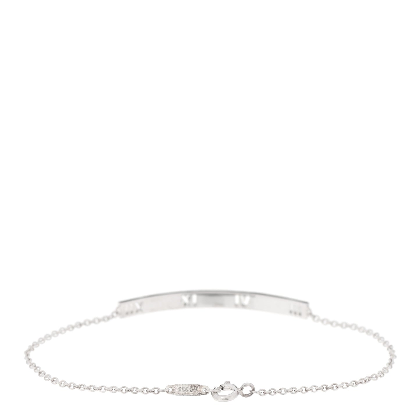 Sterling Silver Atlas Bar Pierced Bracelet