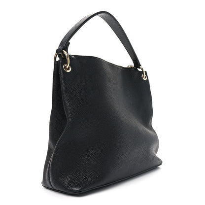 Gucci Pebbled Calfskin Large Soho Hobo Black 3 of 10