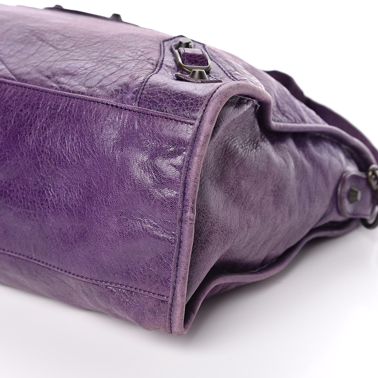 Balenciaga Agneau Classic Hardware City Raisin 9 of 11
