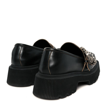 Gucci Cordovan Lux Dionysus Hunder Loafers 37.5 Black 5 of 10