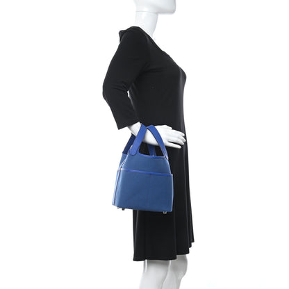 Hermes Toile Goeland Swift Cargo Picotin Lock 18 Bleu France 2 of 11