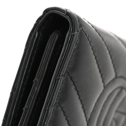 Gucci Calfskin Matelasse GG Marmont Wallet Black 11 of 12