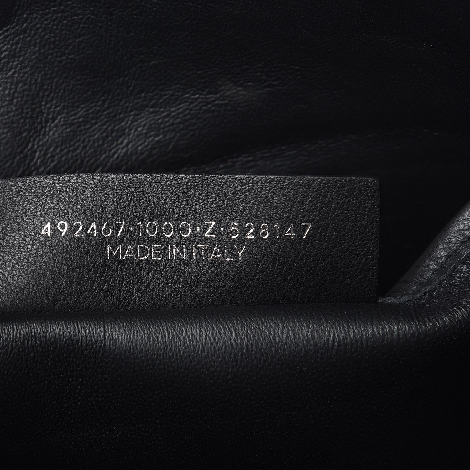 Balenciaga Smooth Calfskin Logo Large Everyday Shopping Pouch Black 7 of 8
