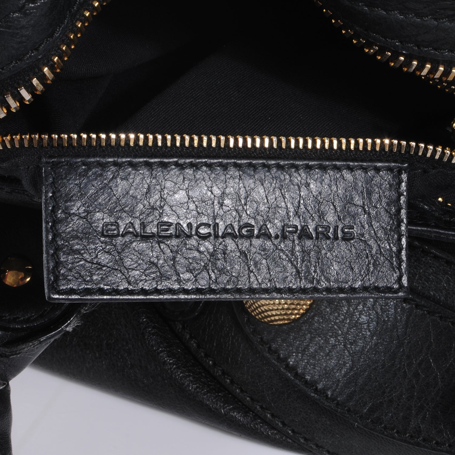 Balenciaga Agneau Giant 21 Gold Hardware City Black 8 of 10