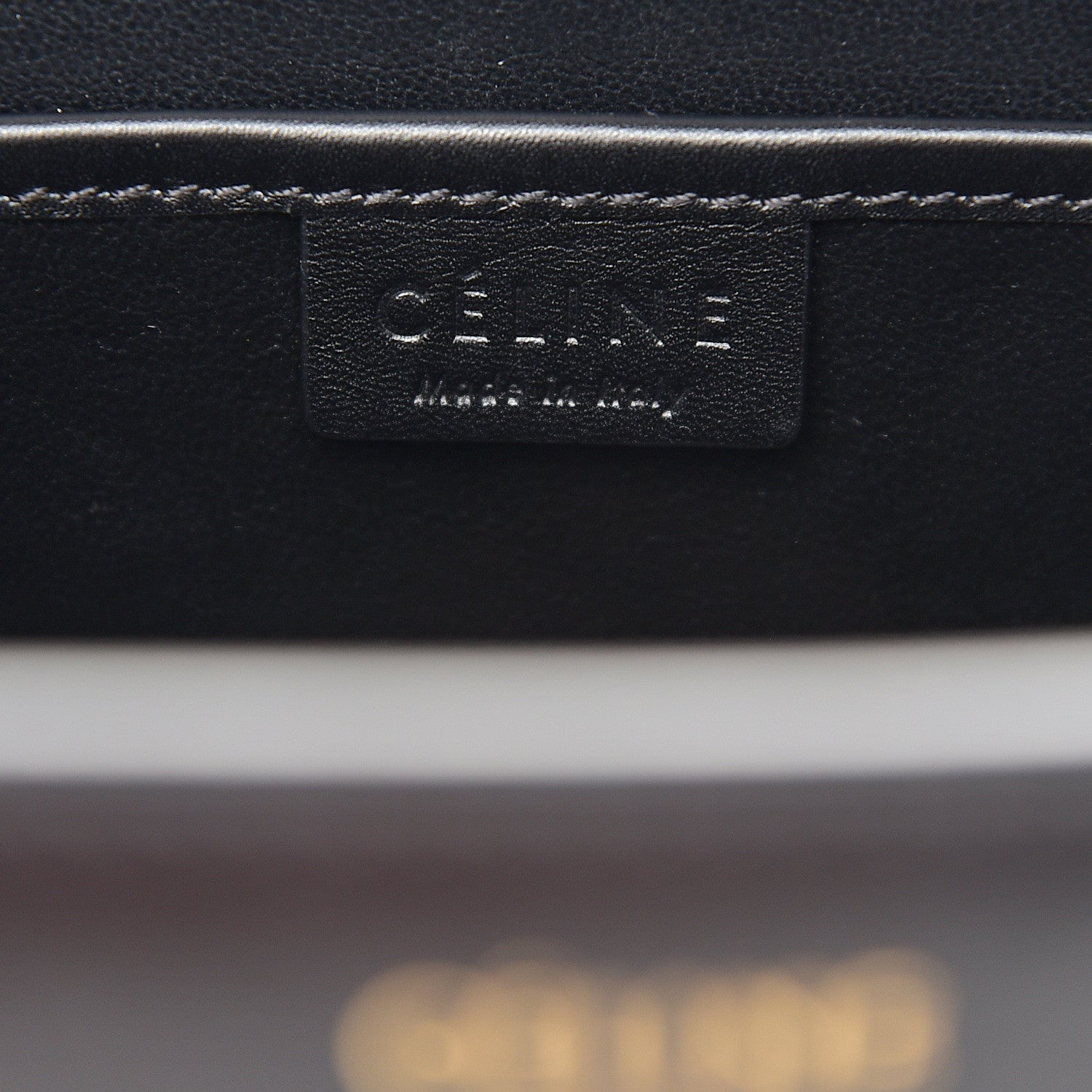 Celine Smooth Calfskin Nubuck Nano Tri-Color Luggage Palm 5 of 8